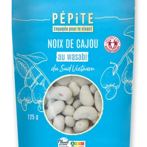Pépite -- Noix de cajou du vietnam - wasabi bio - 125 g