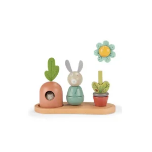 Empilable multi-activités en bois - Les Trois Petits Lapins - Moulin Roty