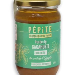 Pépite -- Purée de cacahuètes d'egypte crunchy - 300 g