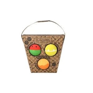 Ensemble de balles sensorielles - Salade de fruits - Oli & Carol