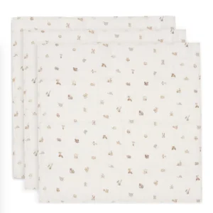 Lot de 3 langes 70x70 cm - Animal Friends - Jollein