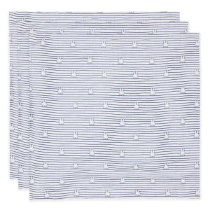 Lot de 3 langes - Miffy stripe - Jollein