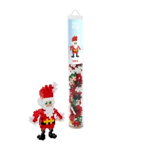 Jeu de construction tube 100 pièces - Père-Noël - Plus Plus