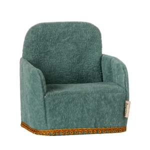 Fauteuil vintage - Velours Menthe - Maileg