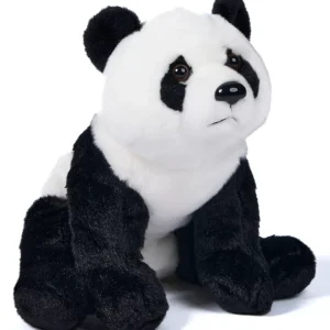 Peluche panda assis - 24 cm  -  Unitoys