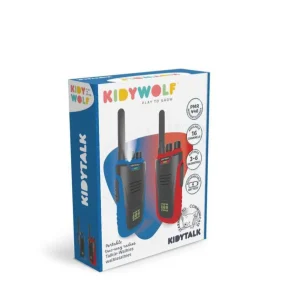 Talkie-walkie Kidytalk - Rouge & Bleu - Kidywolf