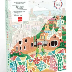 Peinture au numéro - Barcelone -  La Petite Epicerie