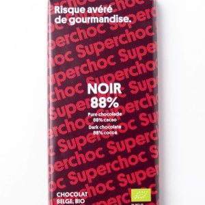 Supersec -- Tablette chocolat noir 88% bio - 70 g