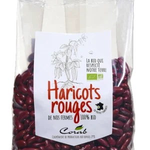 Corab Coopérative -- Haricots rouges bio (origine France) - 500 g