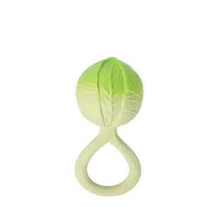 Hochet / anneau de dentition - Chou - Oli & Carol