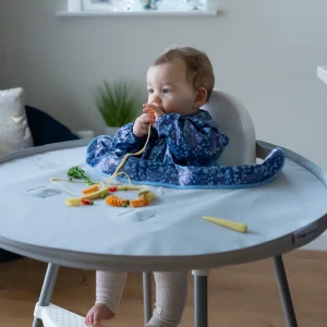 "Fleur de Jardin" Bavoir Supplémentaire du Kit Bavoir et Plateau