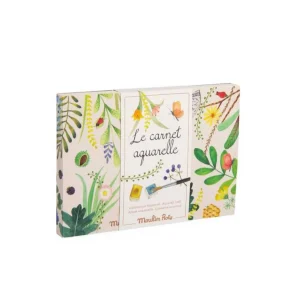 Carnet Aquarelle - Le Jardin du Moulin -  Moulin Roty