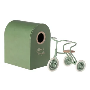 Vélo et son abris - Vert - Maileg