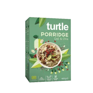 Turtle -- Porridge bio sans gluten baies de goji et graines - 400 g