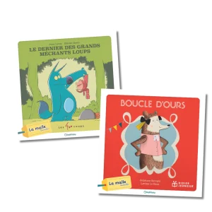 Le dernier des grands méchants loups et Boucle d’ours (lot)