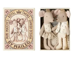 Souris jumaux - Royaux dans leur boîte - Maileg
