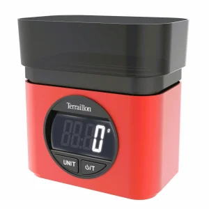 BA22 ROUGE - Balance de cuisine électronique vintage