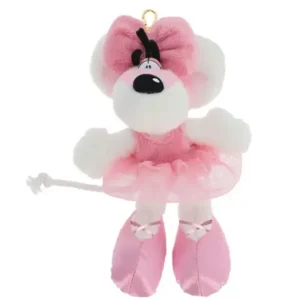 Porte-clés peluche - Diddlina en robe ballerine - Diddl