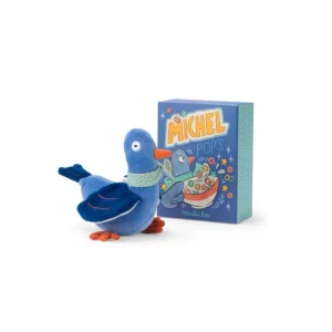 Peluche hochet pigeon - Puce & Pilou -  Moulin Roty