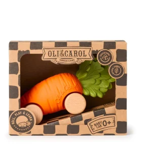 Voiture en caoutchouc naturel - Cathy la Carotte - Oli & Carol