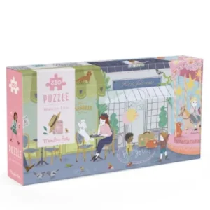 Puzzle 350 pièces 10 rue des Lilas - Les Parisiennes -  Moulin Roty