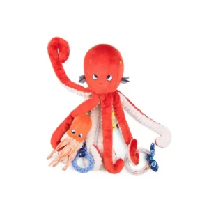 Peluche d'activités - Le Poulpe des Aventures de Paulie -  Moulin Roty