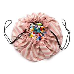 Tapis de jeu 2 en 1 - Strip rose -  Play&Go