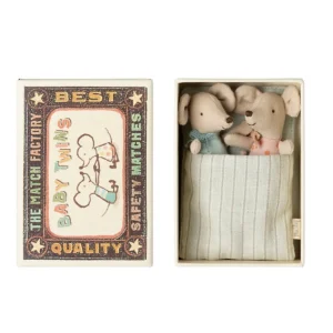 Souris bébé - Les jumeaux dans leur boite - Maileg