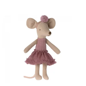 Souris grande soeur ballerine - Rose - Maileg