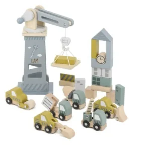 Chantier de construction en bois - Label Label