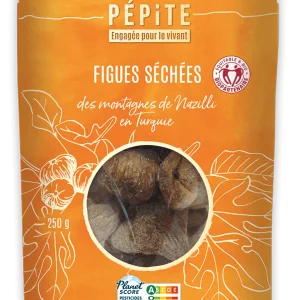 Pépite -- Figues naturelles cal 4 bio (origine Turquie) - 250 g