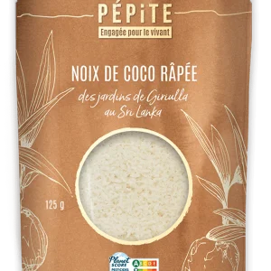 Pépite -- Noix de coco râpée bio (origine Sri Lanka) - 125 g