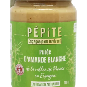 Pépite -- Purée d'amandes blanches bio (espagne) - 300 g