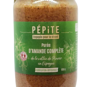 Pépite -- Purée d'amandes complètes bio (espagne)