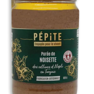 Pépite -- Purée de noisettes bio biopartenaire (turquie)