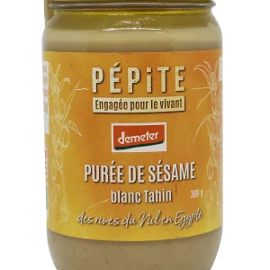 Pépite -- Purée de sésame blanc bio (origine Egypte) - 300 g