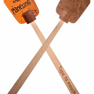 Tape Ta Mouche -- Tapette à mouche slogan « sans rancune »