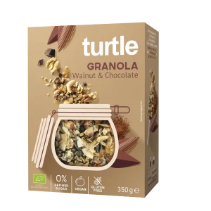 Turtle -- Granola bio noix et chocolat - 350 g