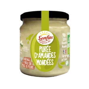 Senfas -- Purée d'amandes mondées bio - 300 g